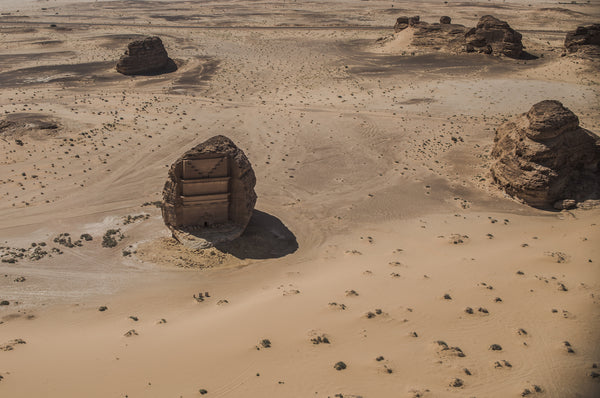 HEGRA AERIAL I - AL-ULAH, SAUDI ARABIA